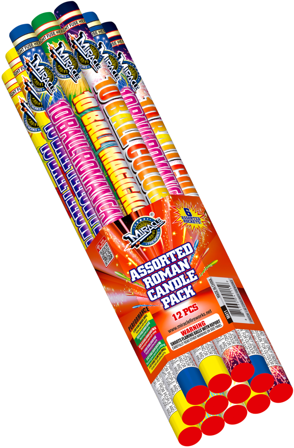 Roman Candles - MILLER FIREWORKS