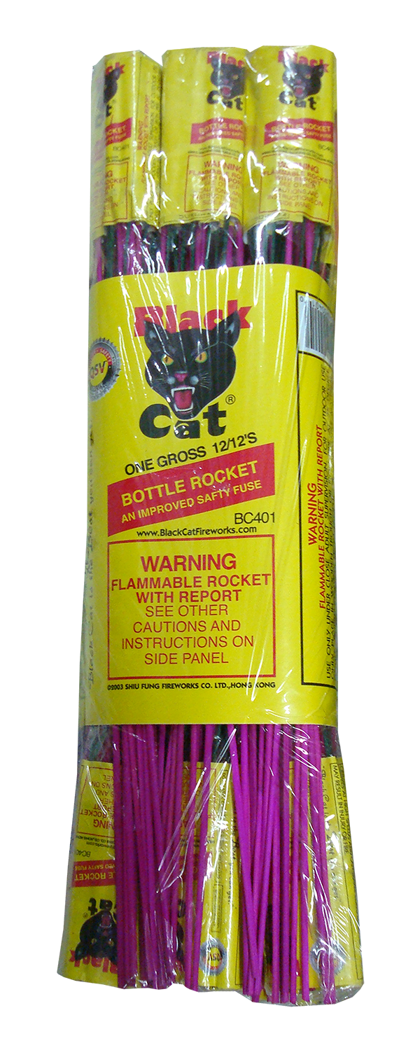 Black Cat Bottle Rockets