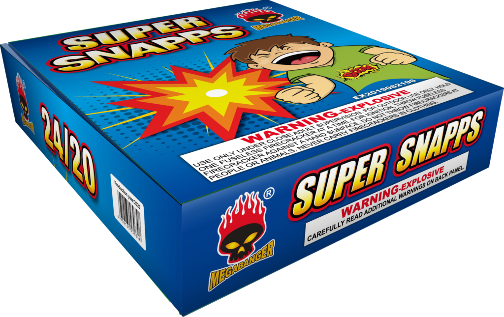 SUPER SNAPS (ADULT SNAPS) MEGABANGER - MILLER FIREWORKS