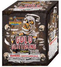 GOLD GLITTERING 16 SHOT LEGEND