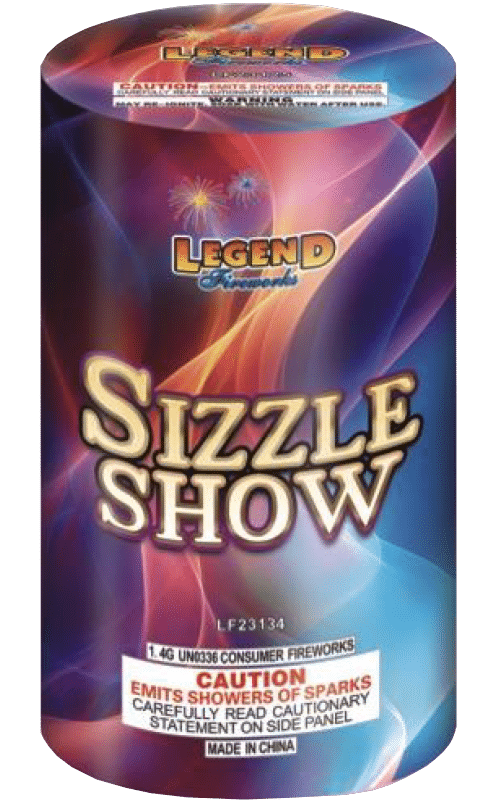SIZZLE SHOW FOUNTAIN LEGEND