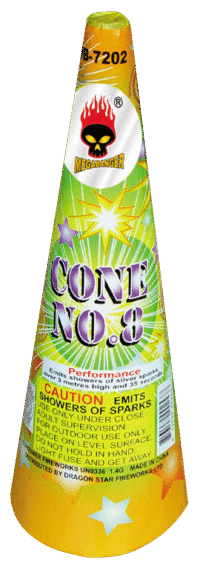 #8 CONE ASSORTED MEGABANGER