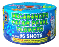 96 SHOT COLOR PEARL FLOWERS