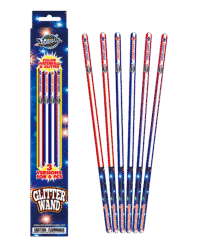 GLITTER WAND WITH FLASHING STROBE MIRACLE