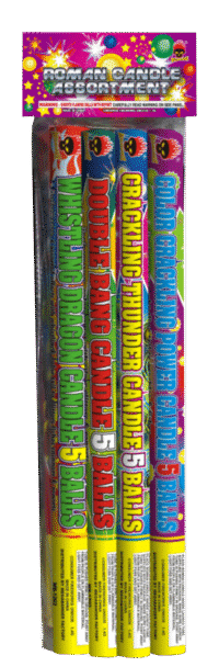ROMAN CANDLE BAG ASSORTMENT MEGABANGER