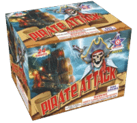 PIRATE ATTACK 24 SHOT STARGET