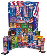 MEGA FIREWORKS ASSORTMENT SUNS