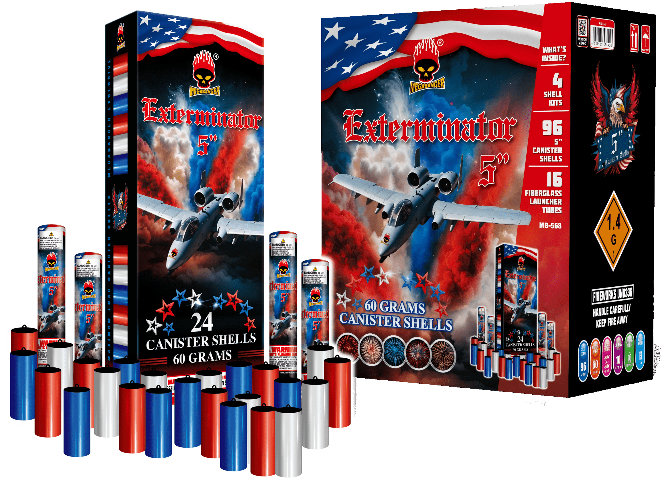 EXTERMINATOR 5" MEGABANGER