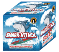 SHARK ATTACK 25 SHOT SHINY STAR