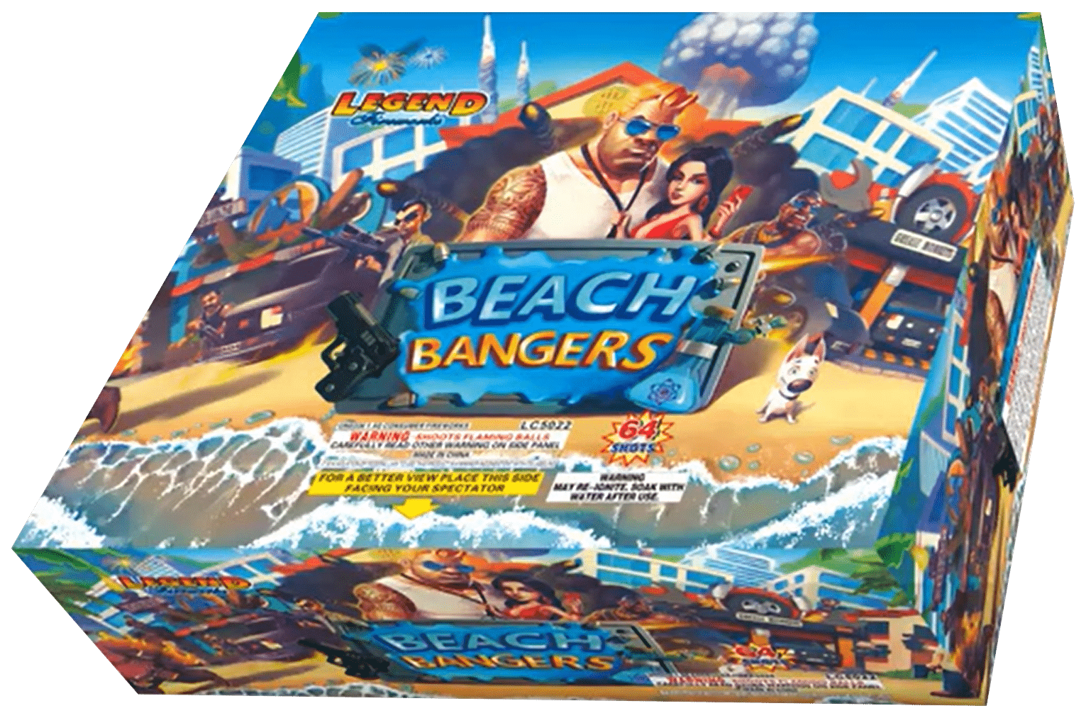 BEACH BANGERS 64 SHOT LEGEND