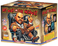 MY WAY OR THE HIGHWAY 24 SHOT STARGET