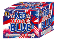 RED WINE & BLUE 22 SHOT SHINY STAR