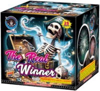 THE REAL WINNER 25 SHOT PYROPIRATE
